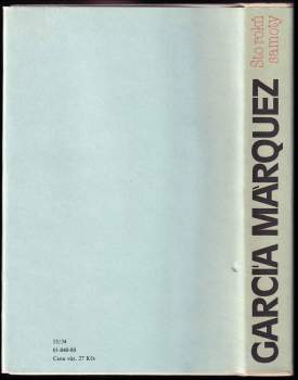 Gabriel García Márquez: Sto roků samoty