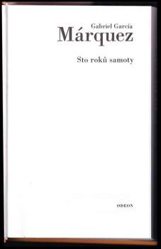 Gabriel García Márquez: Sto roků samoty