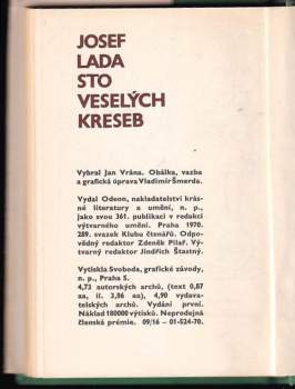 Josef Lada: Sto veselých kreseb