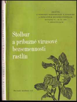 Stolbur a príbuzné vírusové bezsemennosti rastlin
