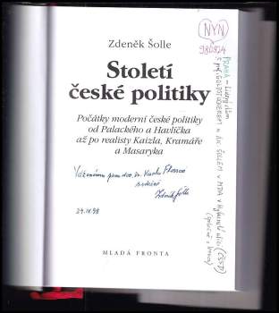 Zdeněk Šolle: Století české politiky