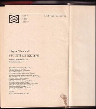 Jürgen Thorwald: Století detektivů