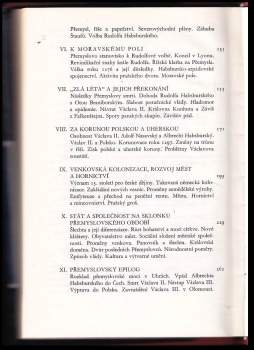Josef Žemlička: Století posledních Přemyslovců