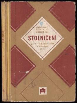 Stolničení pro 2. ročník odborných učilišť a učňovských škol