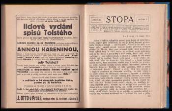Karel Horký: Stopa - ročník I. + II.