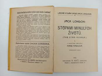 Jack London: Stopami minulých životů