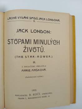 Jack London: Stopami minulých životů