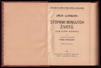 Jack London: Stopami minulých životů