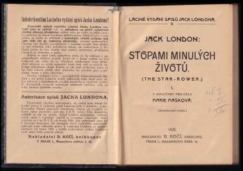 Jack London: Stopami minulých životů