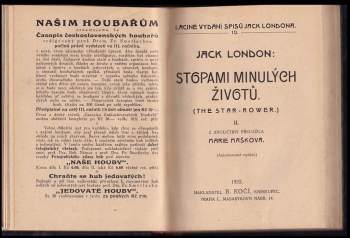 Jack London: Stopami minulých životů