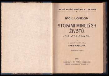 Jack London: Stopami minulých životů