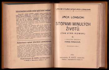 Jack London: Stopami minulých životů : Díl 1-3
