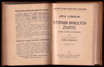 Jack London: Stopami minulých životů