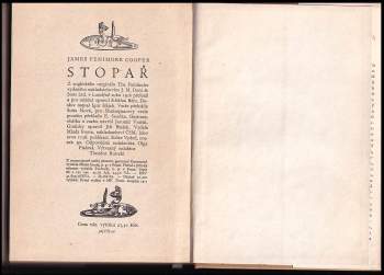 James Fenimore Cooper: Stopař