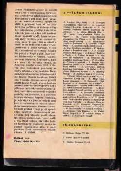 James Fenimore Cooper: Stopař