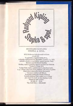 Rudyard Kipling: Stopka & spol