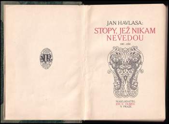Jan Havlasa: Stopy, jež nikam nevedou