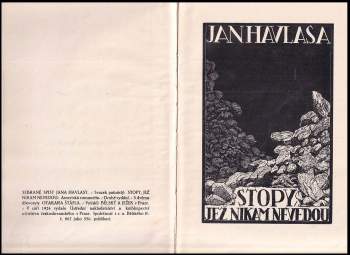 Jan Havlasa: Stopy, jež nikam nevedou