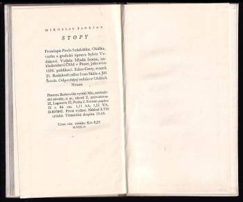 Miroslav Florian: Stopy