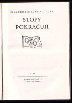 Sigmund Ruud: Stopy pokračují