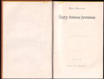Kurt Hassert: Stopy temnou pevninou