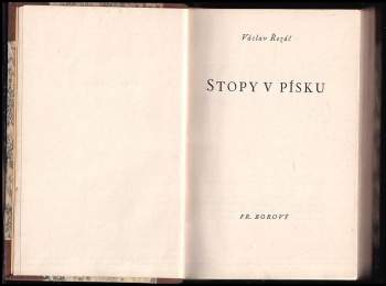 Václav Řezáč: Stopy v písku
