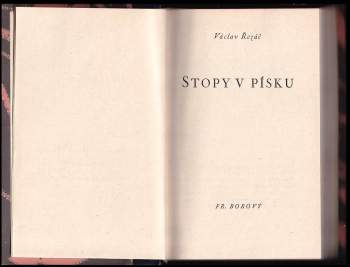 Václav Řezáč: Stopy v písku