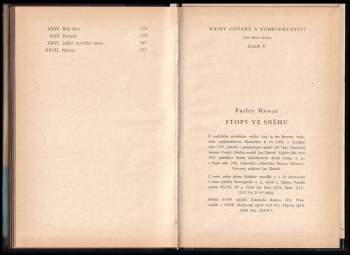 Farley Mowat: Stopy ve sněhu