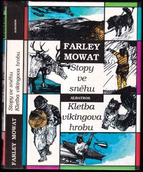 Farley Mowat: Stopy ve sněhu ; Kletba vikingova hrobu