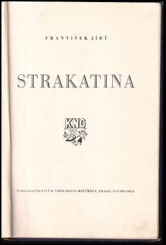František Jírů: Strakatina