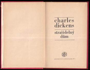 Charles Dickens: Strašidelný dům