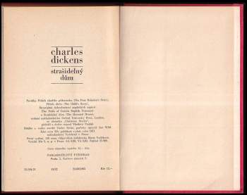 Charles Dickens: Strašidelný dům