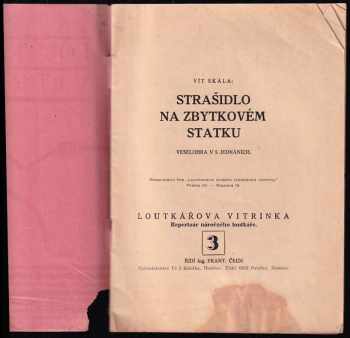 Vít Skála: Strašidlo na zbytkovém statku