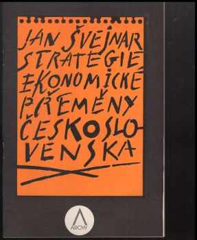 Strategie ekonomické přeměny Československa