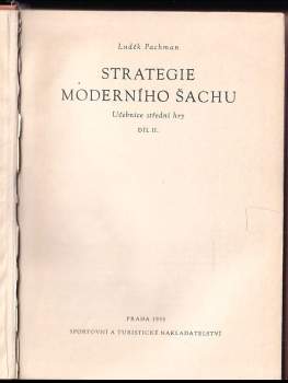 Luděk Pachman: Strategie moderního šachu