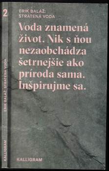 Erik Baláž: Stratená voda