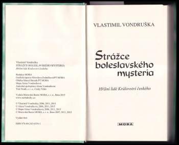 Vlastimil Vondruška: Strážce boleslavského mysteria