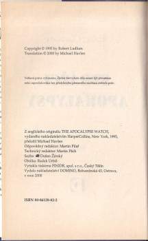 Robert Ludlum: Strážci apokalypsy