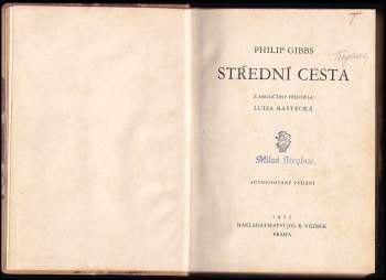Philip Gibbs: Střední cesta