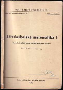 Středoškolská matematika