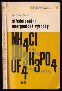Středotonážní anorganické výrobky