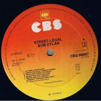 Bob Dylan: Street-Legal