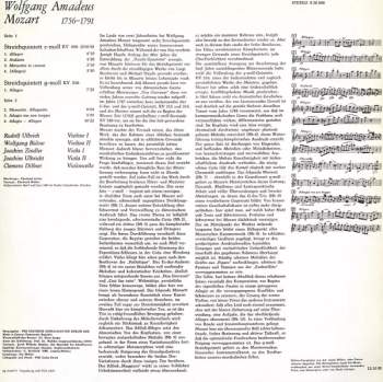 Wolfgang Amadeus Mozart: Streichquintett C-moll KV 406 / Streichquintett G-moll KV 516