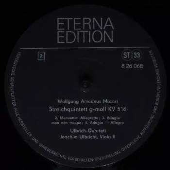Wolfgang Amadeus Mozart: Streichquintett C-moll KV 406 / Streichquintett G-moll KV 516