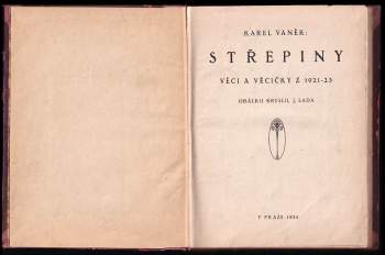 Karel Vaněk: Střepiny