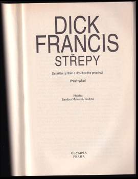 Dick Francis: Střepy