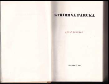 Adolf Branald: Stříbrná paruka