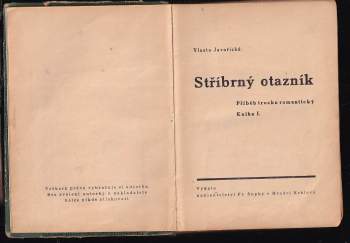 Vlasta Javořická: Stříbrný otazník