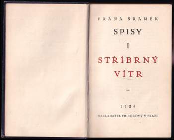 Fráňa Šrámek: Stříbrný vítr