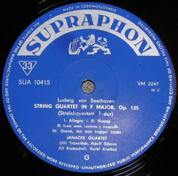 Ludwig van Beethoven: String Quartets Op. 18 No. 6 And Op. 135